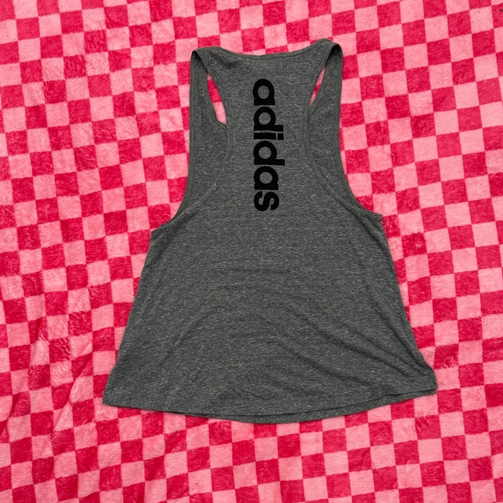 Adidas Charcoal Sleeveless Top - Picture 5 of 5
